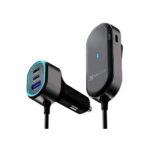 Cargador de carro 100W - 6 Puertos USB-C y USB-A con panel de extensión - Image 2