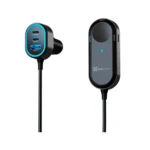 Cargador de carro 100W - 6 Puertos USB-C y USB-A con panel de extensión